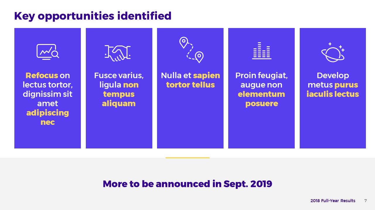 Présentation PowerPoint De Résultats Financiers - La Boite à Slides